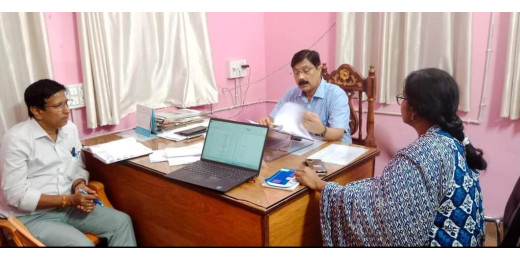 अपर समाहर्त्ता ने किया कोटवा अंचल का निरीक्षण,दिए कई निर्देश
