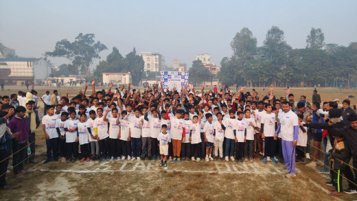 समस्तीपुर में सर रतन टाटा हार्मनी रन 2024 प्रतियोगिता में 400 छात्रों ने लिया भाग