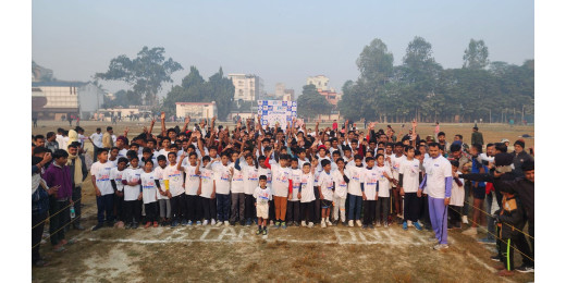 समस्तीपुर में सर रतन टाटा हार्मनी रन 2024 प्रतियोगिता में 400 छात्रों ने लिया भाग