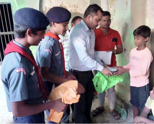 स्काउट गाइड के कार्यों को डीएम ने सराहा, कहा मानव सेवा सर्वोपरि