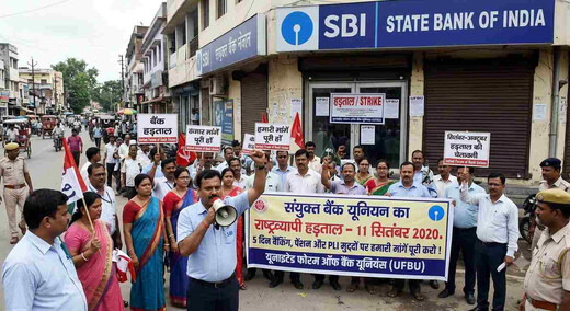 हड़ताल और छुट्टियों का डबल अटैक: लगातार 4 दिन बंद रह सकते हैं बैंक, तुरंत निपटा लें जरूरी काम