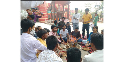 LS कॉलेज में छात्रों का प्रदर्शन तेज, सद्बुद्धि यज्ञ के जरिए दी उग्र आंदोलन की चेतावनी