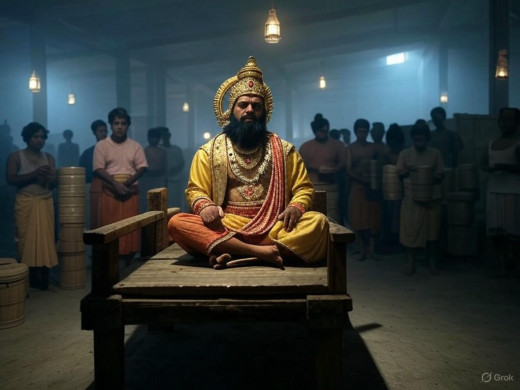 डीलर बाँट रहे हैं मृत आत्मा को राशन, कटघरे में यमराज