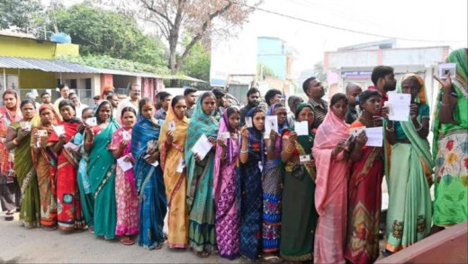 झारखंड में नक्सलवाद पर भारी पड़ा लोकतंत्र, आदिवासी सीटों पर बंपर वोटिंग