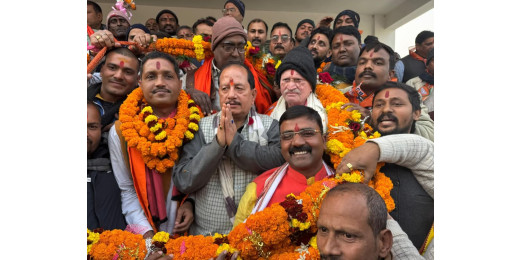 दीपक सिंह पुनः बने भाजपा लखीसराय के जिला अध्यक्ष