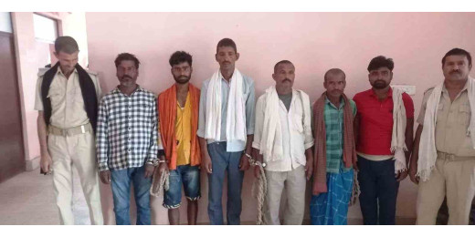 विभिन्न जगहों से 6 शराबी गिरफ्तार
