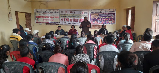  महिला एवं बाल विकास निगम और यूनिसेफ का जागरूकता अभियान समापन