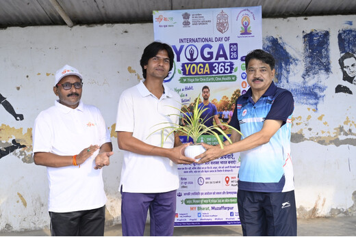 अंतर्राष्ट्रीय योग दिवस पर एमआईटी मुजफ्फरपुर में 150 से अधिक युवाओं ने किया योगाभ्यास