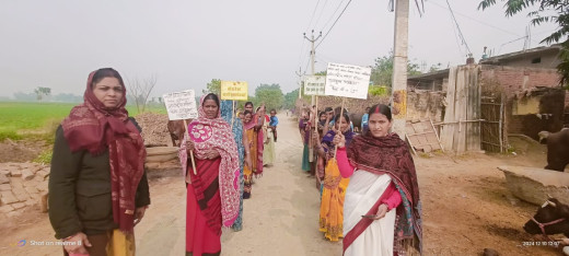 महिला हिंसा उन्मूलन पखवाड़े का समापन, जागरूकता रैली में लैंगिक समानता पर जोर