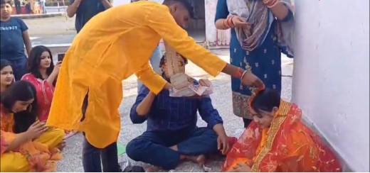 1200 किमी का सफर तय कर प्रेमिका ने प्रेमी से की शादी