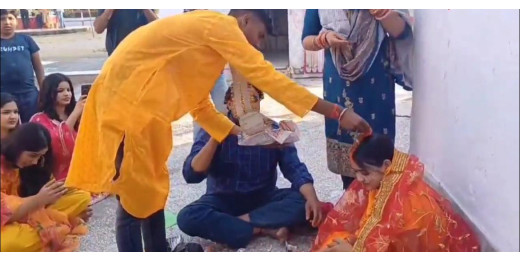 1200 किमी का सफर तय कर प्रेमिका ने प्रेमी से की शादी