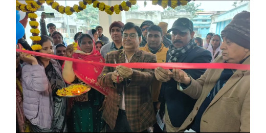 सदर अस्पताल में नवनिर्मित लॉन्ड्री का डीडीसी ने किया उद्घाटन