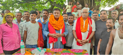 मुजफ्फरपुर में जनसंवाद कार्यक्रम, अजीत कुमार ने कहा मोदी-नीतीश गरीबों की चिंता कर रहे हैं