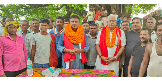 मुजफ्फरपुर में जनसंवाद कार्यक्रम, अजीत कुमार ने कहा मोदी-नीतीश गरीबों की चिंता कर रहे हैं