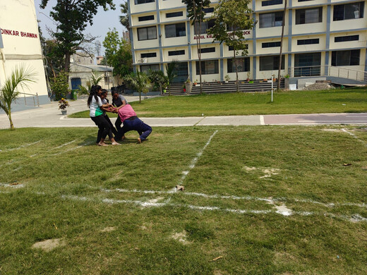 कबड्डी में दमदार प्रदर्शन, दूसरे दिन टीम-2 का दबदबा, लड़कियों और लड़कों दोनों वर्ग में रोमांच चरम पर