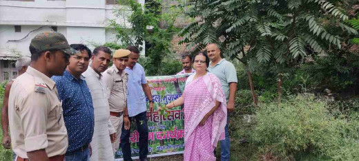 रामदयालु सिंह महाविद्यालय में वन महोत्सव कार्यक्रम के तहत वृक्षारोपण