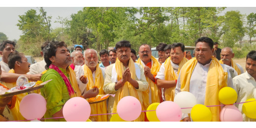पूर्व मंत्री अजीत कुमार ने किया दादर में रामनवमी मेले का उद्घाटन