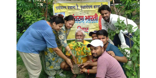अटल जयंती पर पर्यावरण संरक्षण का संकल्प, कुन्दर में पर्यावरण भारती ने किया पौधारोपण