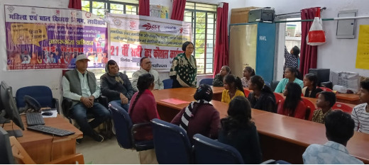 किशोर-किशोरियों के लिए जागरूकता और कौशल विकास कार्यशाला