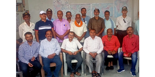 बिहार राज्य पूर्व सैनिक संघ के खबड़ा स्थित शाखा का मनाया गया तीसरा स्थापना दिवस