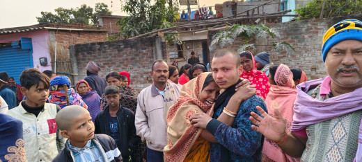 ट्रेन की चपेट में आने से तीन बहनों की दर्दनाक मौत