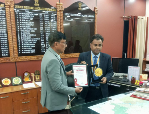छात्रों ने लिया रेड रिबन क्विज 2024 में हिस्सा 