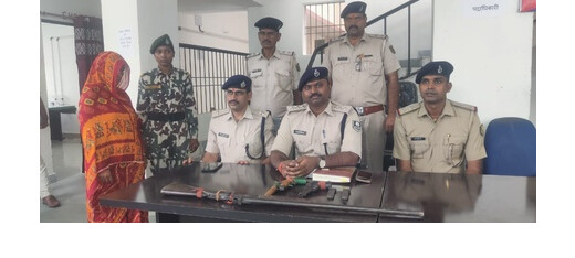 बिहार में चुनाव से पहले अवैध हथियारों की छापेमारी, महिला समेत कई गिरफ्तार