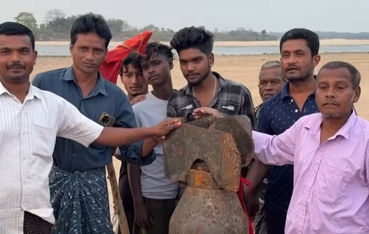 जमशेदपुर में नदी किनारे मिला 500 पाउंड का जिंदा अमेरिकी बम, आर्मी के हाथों में कमान