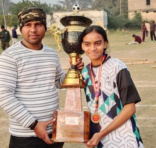 बिहार खो-खो टीम में संत मैरी इंग्लिश स्कूल के तीन खिलाड़ियों का चयन