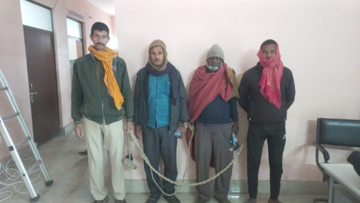 अवैध शराब तस्करी में 30.750 लीटर शराब के साथ तीन आरोपी गिरफ्तार 