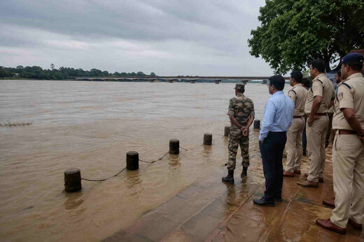 नेपाल की बारिश ने बढ़ाई मुजफ्फरपुर की चिंता, बूढ़ी गंडक का जलस्तर चढ़ा