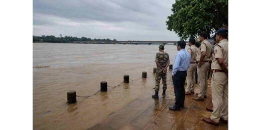 नेपाल की बारिश ने बढ़ाई मुजफ्फरपुर की चिंता, बूढ़ी गंडक का जलस्तर चढ़ा