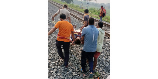 धीराडार जवास हाल्ट के पास ट्रेन से गिरा व्यक्ति घायल, आरपीएफ ने पहुंचाई मदद