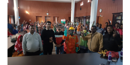 मुजफ्फरपुर नगर निगम द्वारा सफाई मित्रों के लिए प्रशिक्षण कार्यक्रम आयोजित 