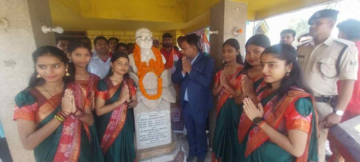 बिहार दिवस पर निकली शहीद पदयात्रा, युवाओं को राष्ट्र निर्माण का संदेश