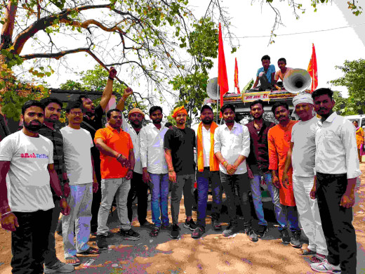 रामनवमी शोभा यात्रा का भव्य आयोजन, उमड़ा श्रद्धा का सैलाब