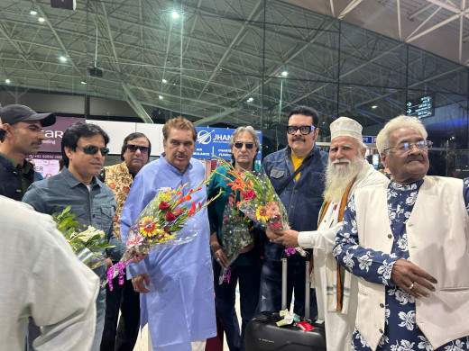 बॉलीवुड स्टार्स रजा मुराद, अली खान और शहजाद खान पहुंचे रांची