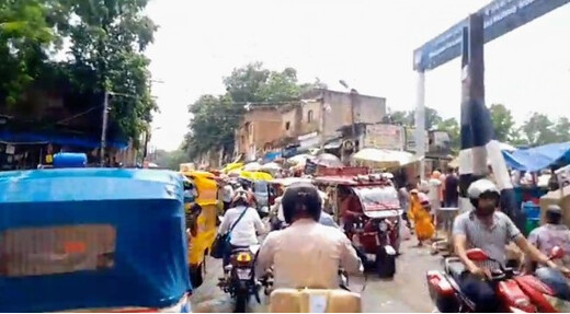जाम से कराह रहा लखीसराय, बायपास पुल की बदहाली ने बढ़ाई शहरवासियों की परेशानी