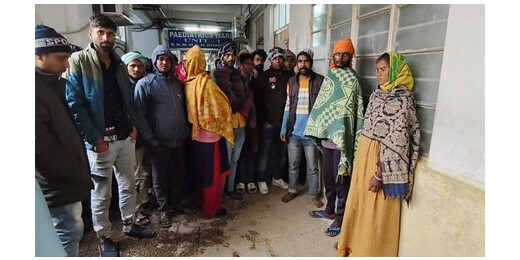 अस्पताल से नवजात की चोरी, परिजनों ने जमकर काटा बवाल