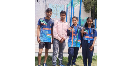 56वीं सीनियर नेशनल खो-खो चैंपियनशिप में लखीसराय के तीन खिलाड़ी चयनित