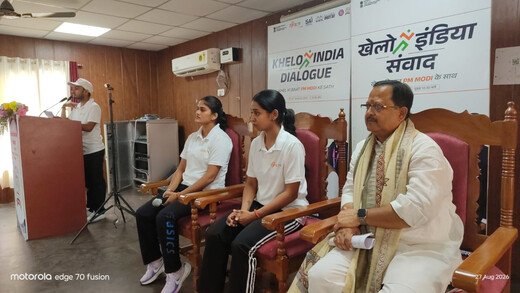 खेलो इंडिया संवाद में पीएम मोदी ने युवाओं से खेलों को जनआंदोलन बनाने का किया आह्वान