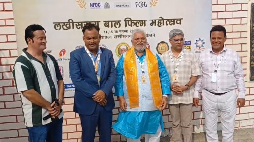 बाल फिल्म फेस्टिवल में शामिल हुए मंत्री प्रेम कुमार, बच्चों को दी प्रेरणा