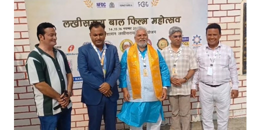 बाल फिल्म फेस्टिवल में शामिल हुए मंत्री प्रेम कुमार, बच्चों को दी प्रेरणा