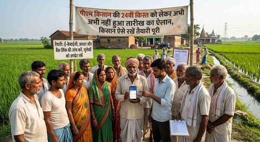 पीएम किसान सम्मान निधि की 24वीं किस्त का इंतजार, किसान ऐसे रखें तैयारी पूरी