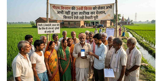 पीएम किसान सम्मान निधि की 24वीं किस्त का इंतजार, किसान ऐसे रखें तैयारी पूरी