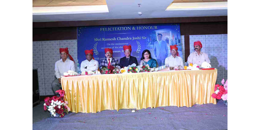 IPSC चेयरमैन बनने पर प्रिंसिपल आर.सी. जोशी का सम्मान, पूर्व छात्रों ने किया अभिनंदन