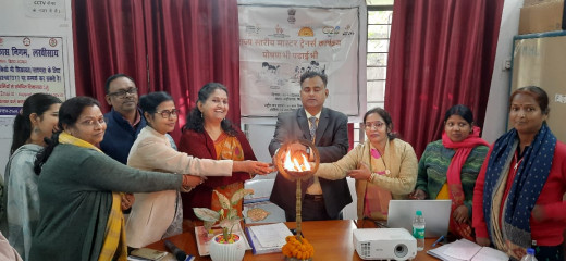 पोषण भी पढ़ाई भी कार्यशाला का हुआ भव्य शुभारंभ