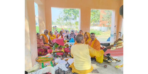 सुंदरकांड की प्रस्तुति से शहूर गांव में भक्तिमय वातावरण