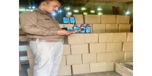 अनगड़ा में अवैध शराब फैक्ट्री का भंडाफोड़, भारी मात्रा में नकली शराब जब्त