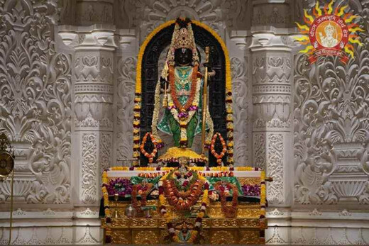 रामनवमी पर रामलला का दिव्य सूर्य तिलक, दिनभर खुले रहेंगे मंदिर के कपाट 